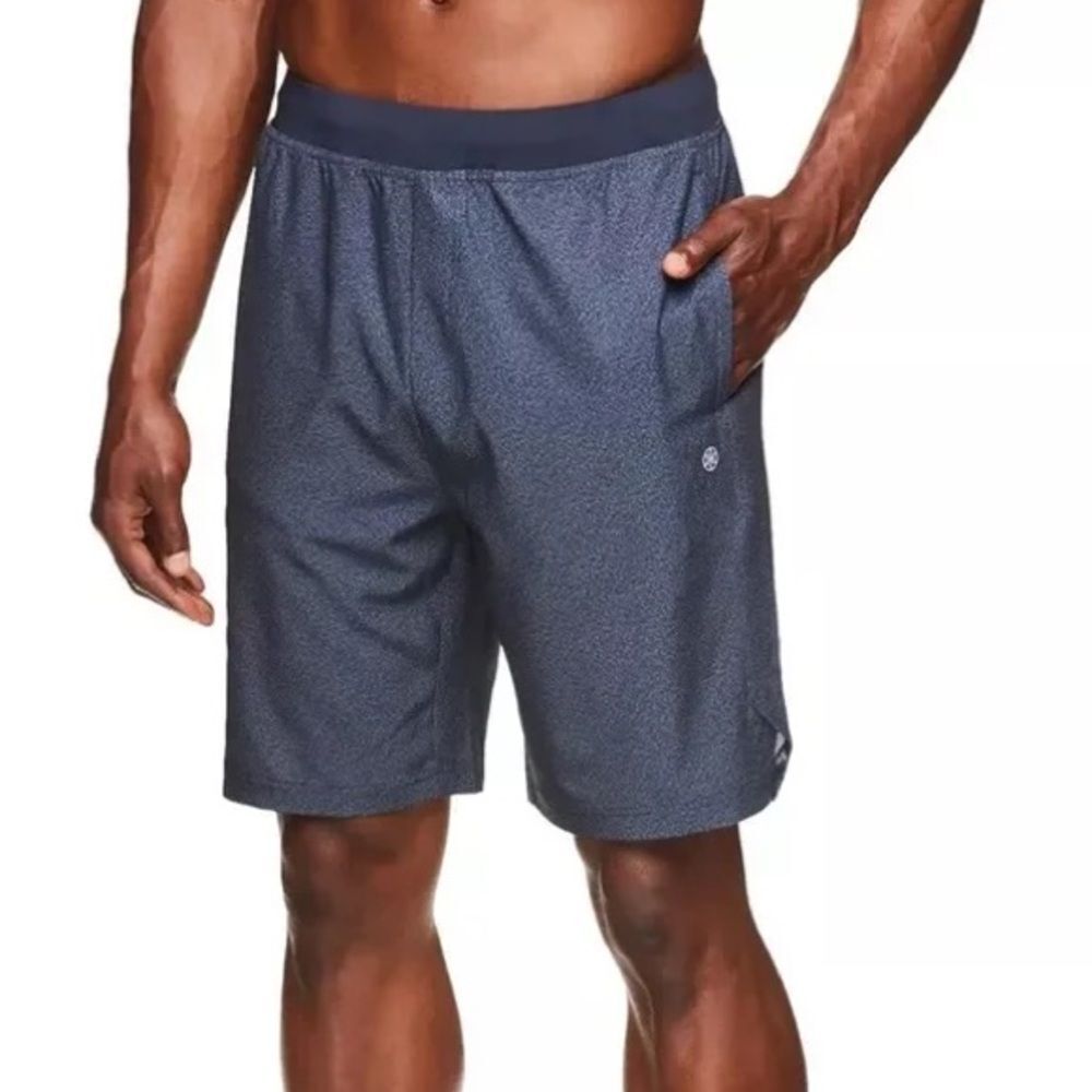 🔥Gaiam Black Patterned Athletic Shorts Sz Medium New